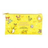 POKÉMON© Time to Enjoy Yellow Flat Pouch (Japan Edition)