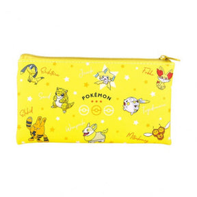 POKÉMON© Time to Enjoy Yellow Flat Pouch (Japan Edition)