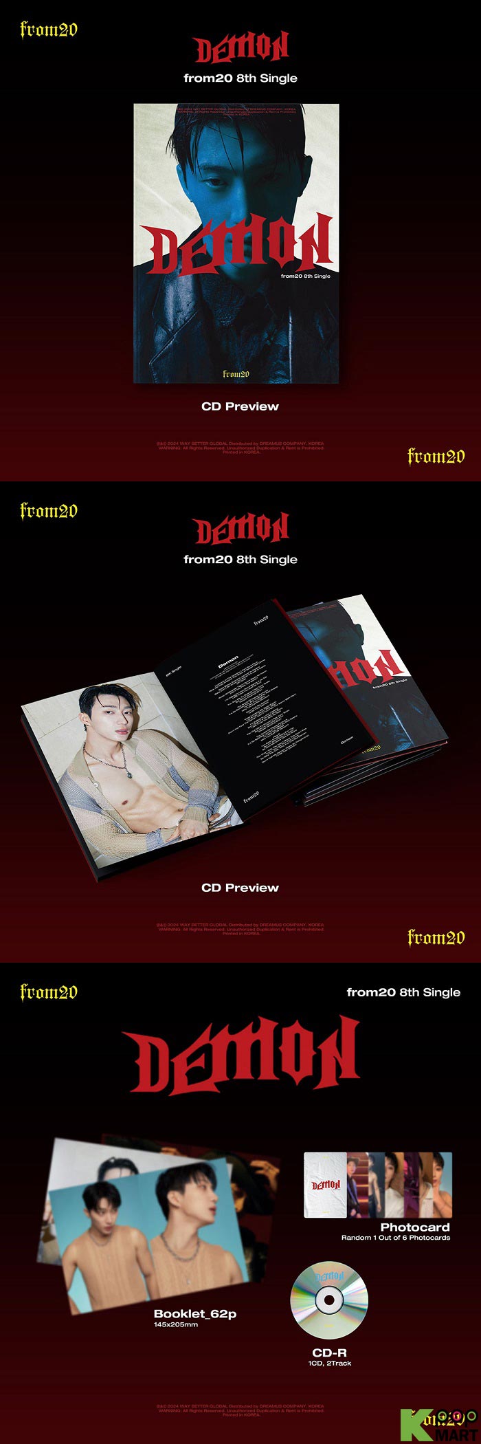 FROM20 8TH SINGLE ALBUM – DEMON