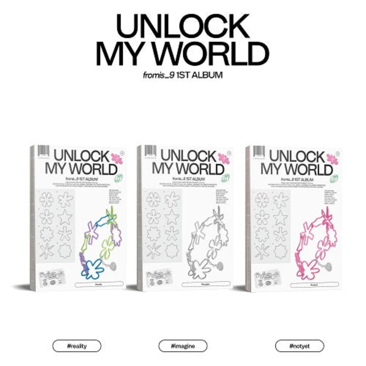 FROMIS_9 VOL. 1 - UNLOCK MY WORLD