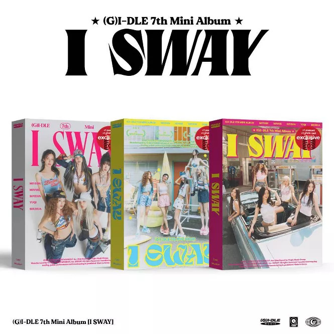 (G)I-DLE 7TH MINI ALBUM - I SWAY