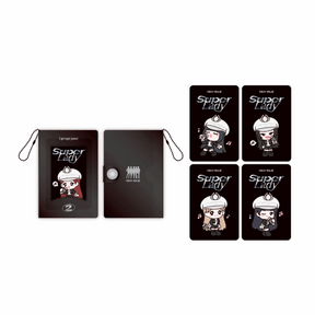 (G)I-DLE NANADLE 'Super Lady' PHOTOCARD HOLDER KEYRING (Official Merchandise)