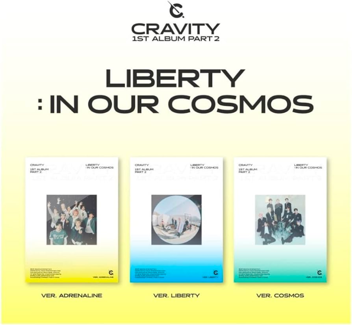 CRAVITY Vol. 1 Part.2 - LIBERTY : IN OUR COSMOS