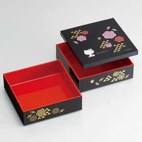 SANRIO© Hello Kitty Lacquer Stacking Box (Japan Edition)