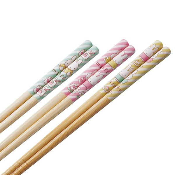 MIFFY© Bamboo Chopsticks Candy 3in1 21cm (Japan Edition)