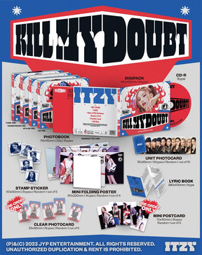 ITZY MINI ALBUM VOL. 7 - KILL MY DOUBT (DIGIPACK VERSION)