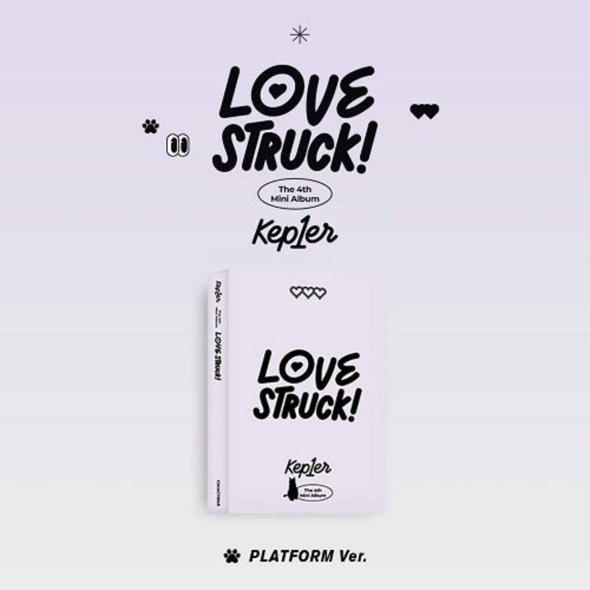 KEP1ER MINI ALBUM VOL. 4 - LOVESTRUCK! (PLATFORM VERSION)