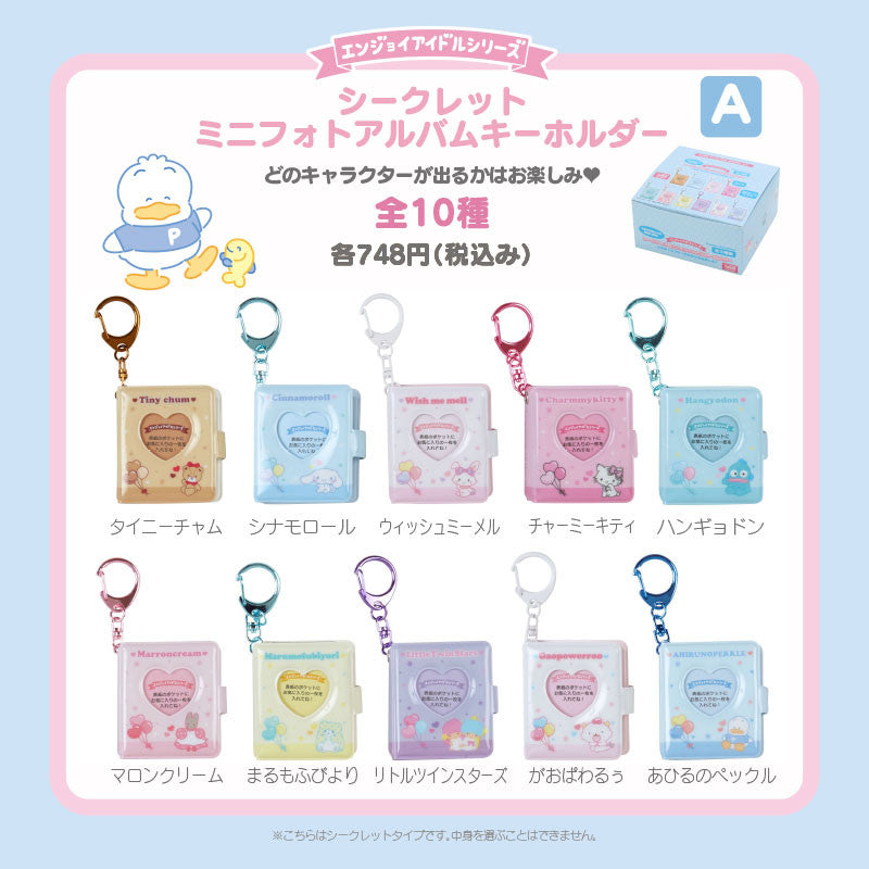 SANRIO© Keychain Secret Mini Photo Album Type A (Japan Limited Edition) (One Piece Random)