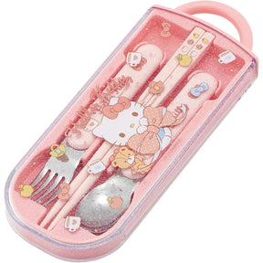 SANRIO© Cutlery Trio Set Big Bow (Japan Edition)