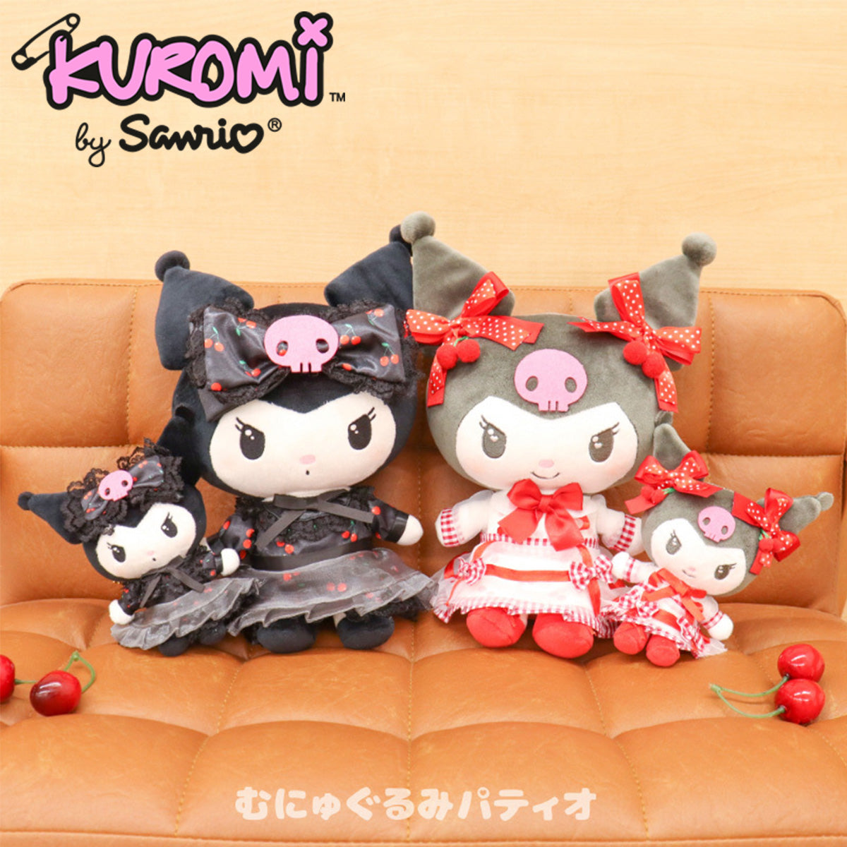 SANRIO© Kuromi Cherry Plush (Japan Edition)