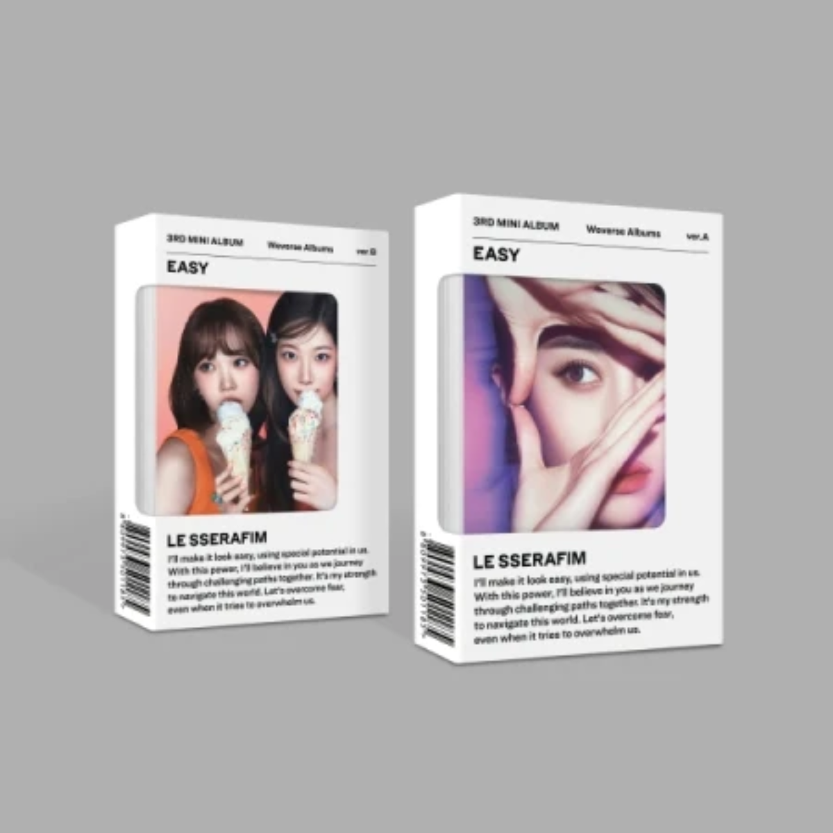 LE SSERAFIM - EASY 3RD MINI ALBUM (WEVERSE ALBUMS VERSION)