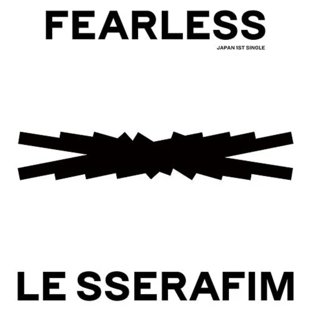 LE SSERAFIM - FEARLESS (STANDARD VERSION) (JAPAN VERSION)