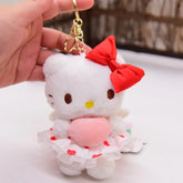 SANRIO© Hello Kitty With Heart Plush Keyholder