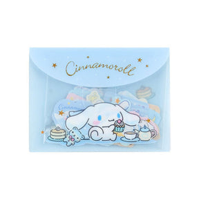 SANRIO© Character Flake Stickers with Case