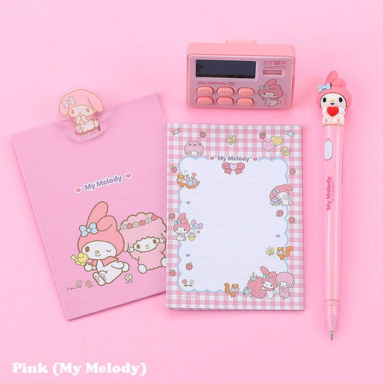 SANRIO© Characters Mini Clip Board With Memo Pad (Korea Edition)