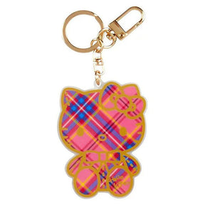 SANRIO© Hello Kitty Secret Box Keychain :D-Tartan (Japan Limited Edition)