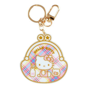 SANRIO© Hello Kitty Secret Box Keychain :D-Tartan (Japan Limited Edition)