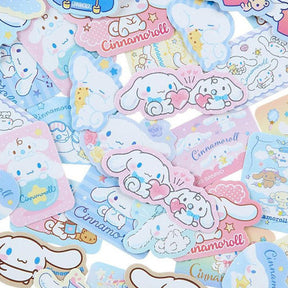 SANRIO© Character Flake Stickers with Case