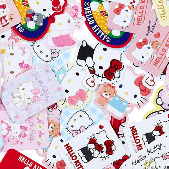 SANRIO© Character Flake Stickers with Case