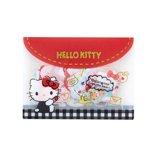 SANRIO© Character Flake Stickers with Case