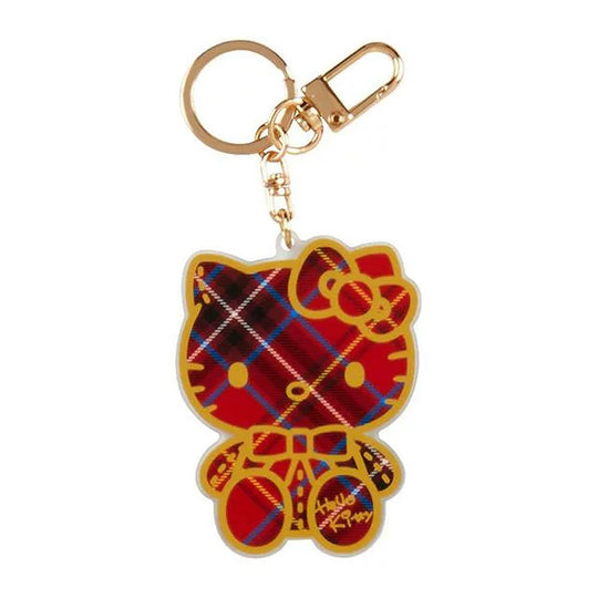 SANRIO© Hello Kitty Secret Box Keychain :D-Tartan (Japan Limited Edition)