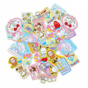 SANRIO© Character Flake Stickers with Case