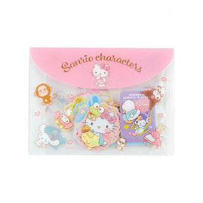 SANRIO© Character Flake Stickers with Case