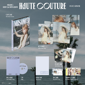 MISAMO (TWICE) 2ND MINI JAPANESE ALBUM - HAUTE COUTURE (SOLO MEMBER VERSION)