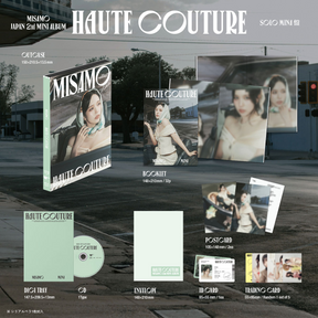 MISAMO (TWICE) 2ND MINI JAPANESE ALBUM - HAUTE COUTURE (SOLO MEMBER VERSION)