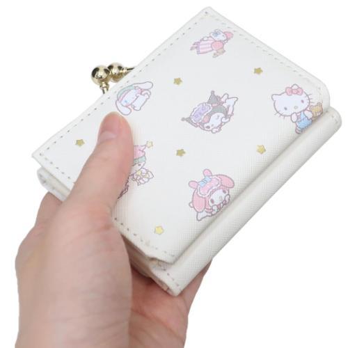 SANRIO© 3 Fold Wallet White (Japan Edition)