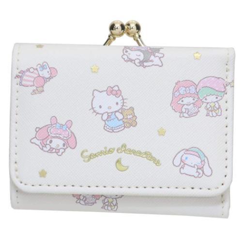 SANRIO© 3 Fold Wallet White (Japan Edition)