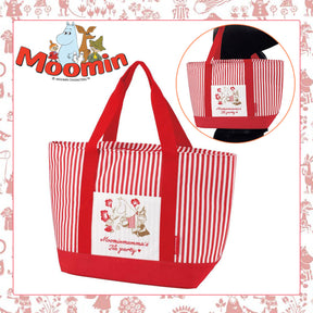 MOOMIN© Red Stripe X-Large Tote Bag (Japan Edition)