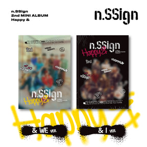 N.SSIGN - HAPPY & 2ND MINI ALBUM