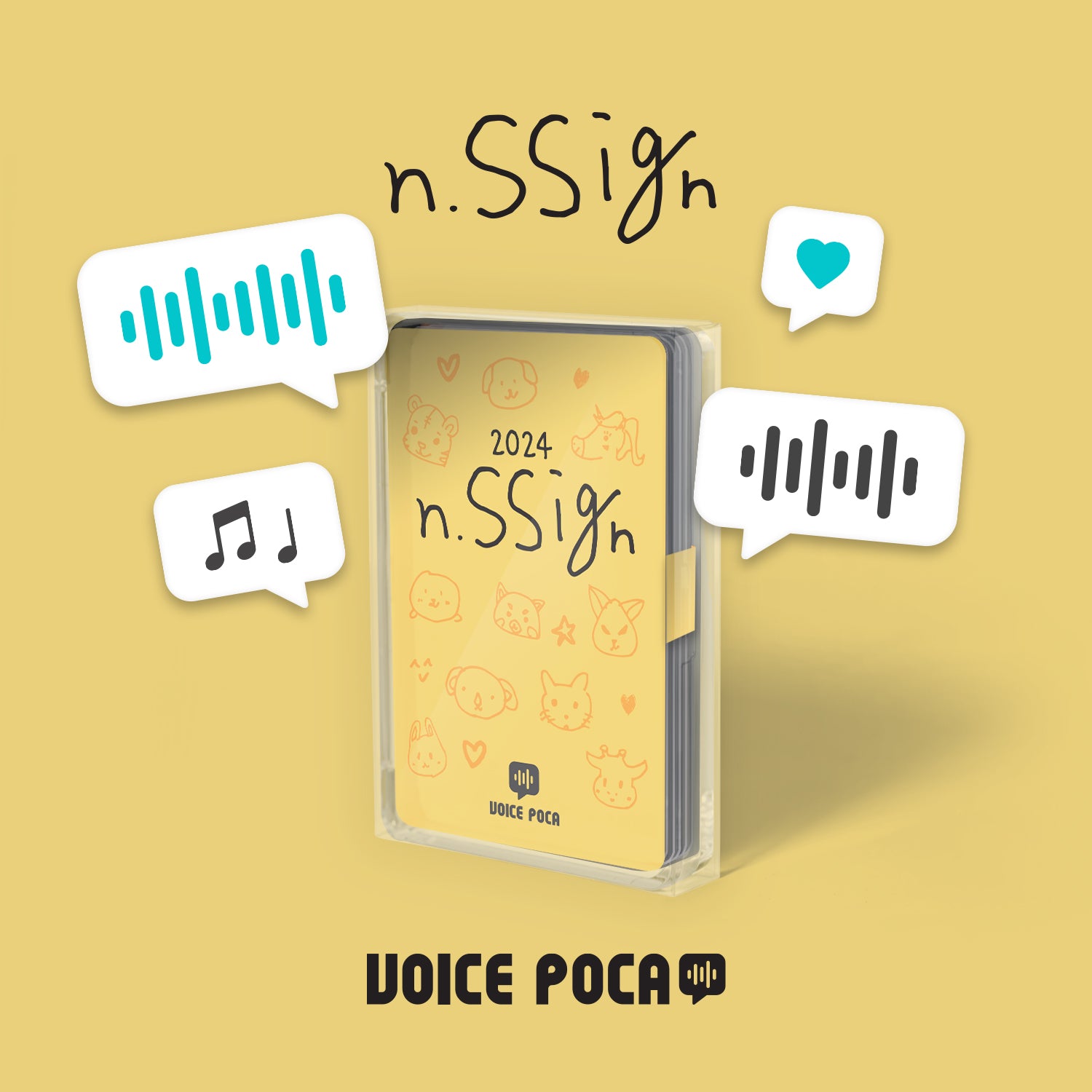 N.SSIGN - [VOICE POCA] 2024 Mini Calendar Version