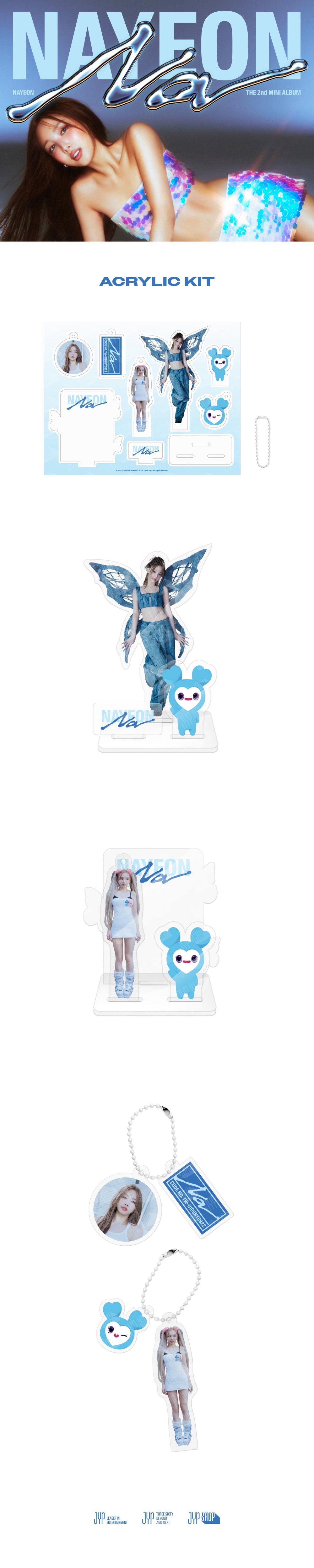 NAYEON NA OFFICIAL MERCHANDISE - ACRYLIC KIT