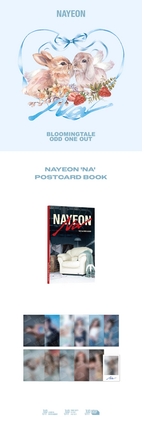 NAYEON NA OFFICIAL MERCHANDISE - POSTCARD BOOK