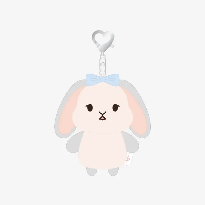 NAYEON NA OFFICIAL MERCHANDISE - RABBIT PLUSH KEYRING