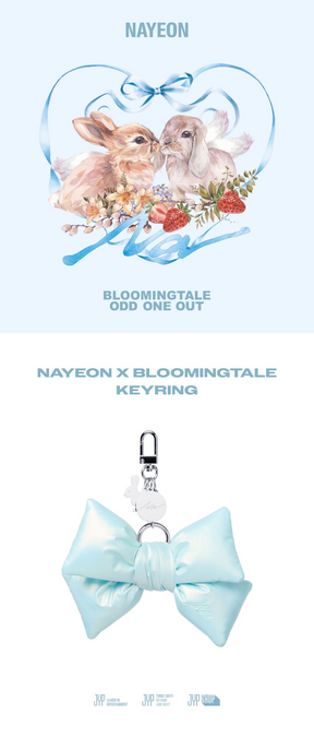 NAYEON X BLOOMINGTALE OFFICIAL MERCHANDISE - KEYRING