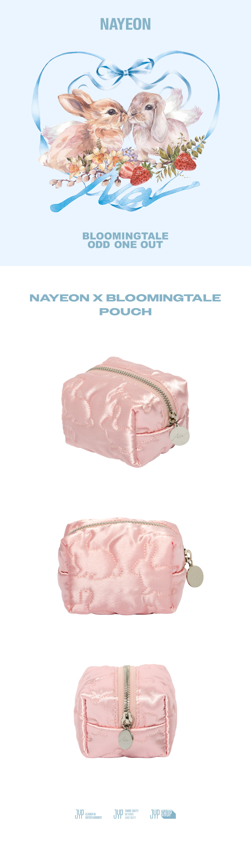 NAYEON X BLOOMINGTALE OFFICIAL MERCHANDISE - POUCH