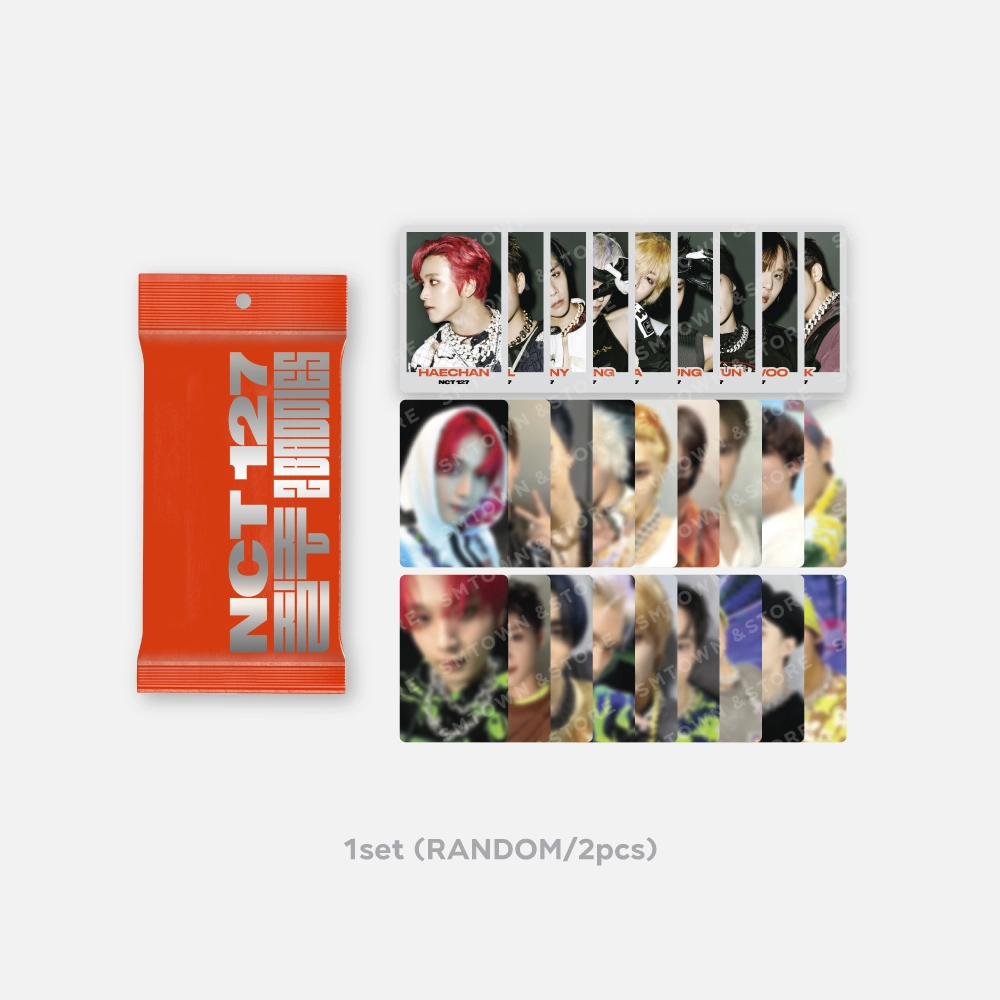 NCT 127 - RANDOM TRADING CARD SET - 2 BADDIES OFFICIAL MERCHANDISE