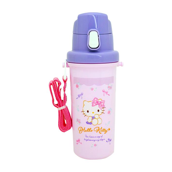 SANRIO© Hello Kitty Purple Water Bottle (Made In Japan)