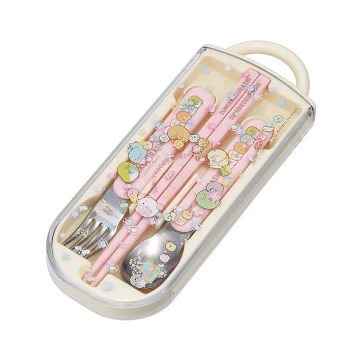 SUMIKKO GURASHI© Cream Cutlery Trio Set (Japan Edition)