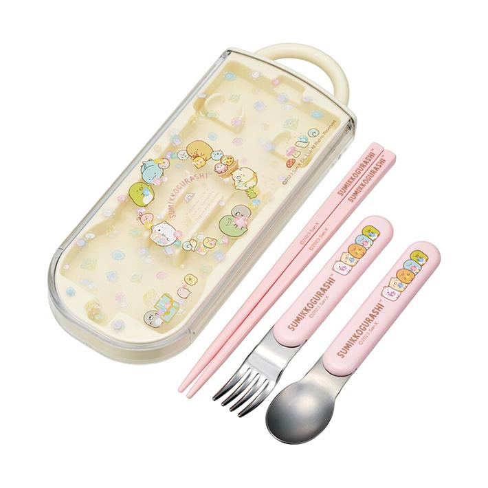 SUMIKKO GURASHI© Cream Cutlery Trio Set (Japan Edition)