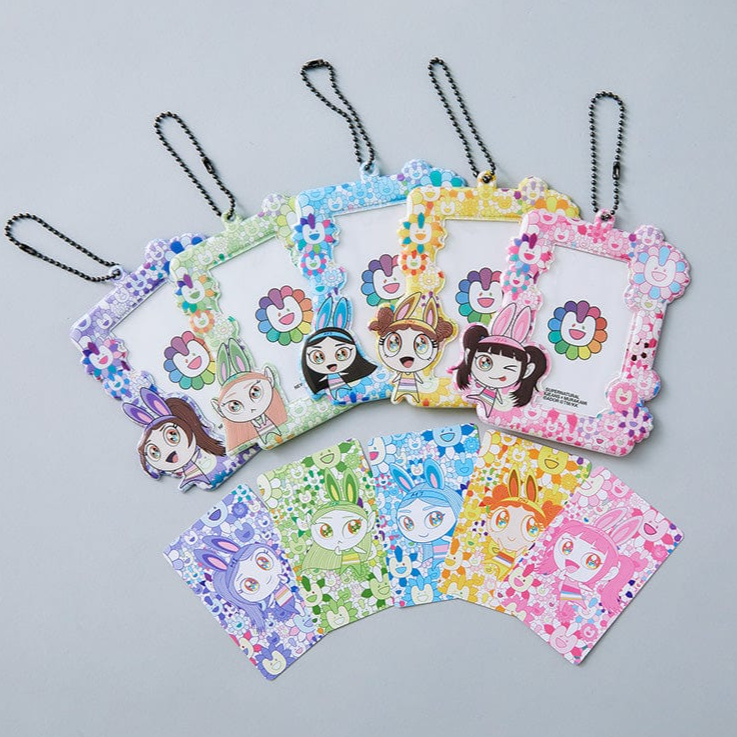 NEWJEANS - NEWJEANS X MURAKAMI PHOTOCARD HOLDER KEYRING