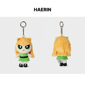 NEWJEANS OFFICIAL MERCHANDISE - THE POWERPUFF GIRLS x NJ PLUSH KEYRING CHARM