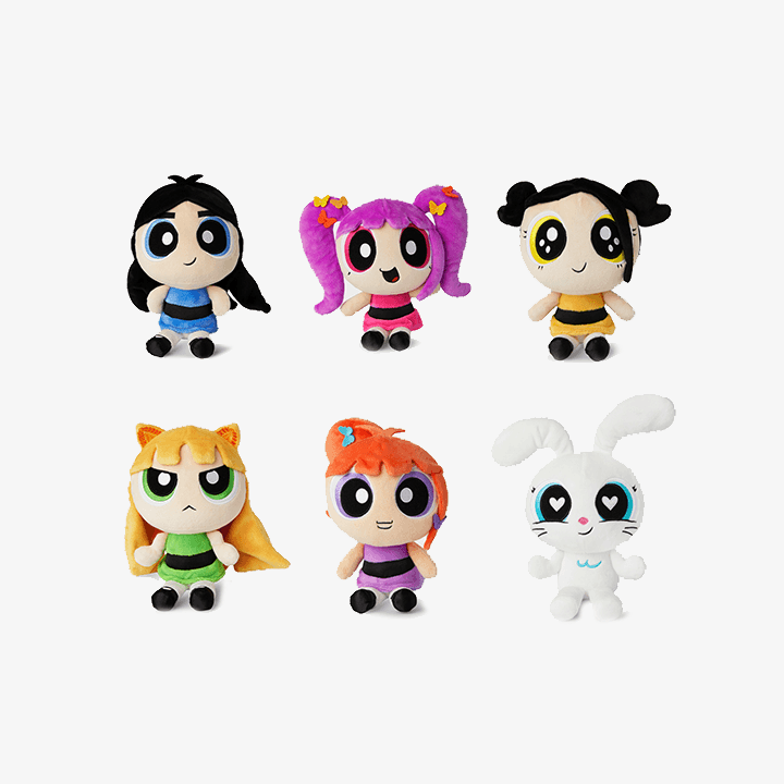 NEWJEANS OFFICIAL MERCHANDISE - THE POWERPUFF GIRLS x NJ PLUSH DOLL (MEDIUM)