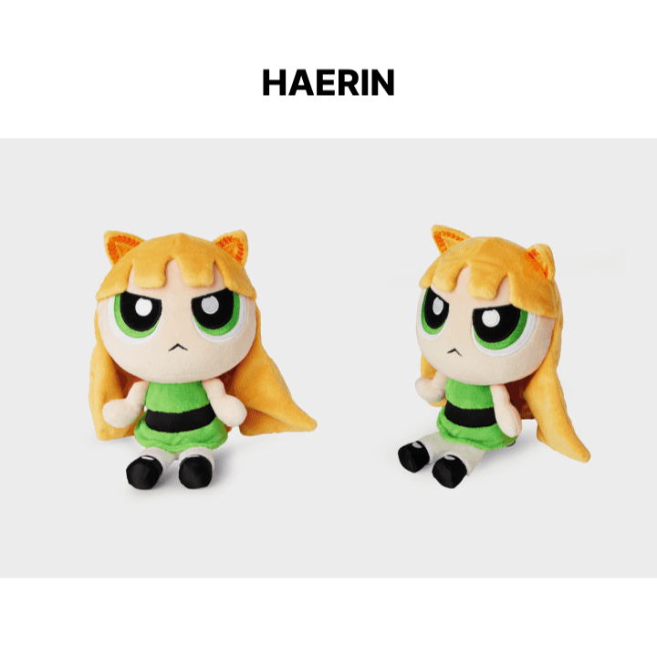 NEWJEANS OFFICIAL MERCHANDISE - THE POWERPUFF GIRLS x NJ PLUSH DOLL (MEDIUM)