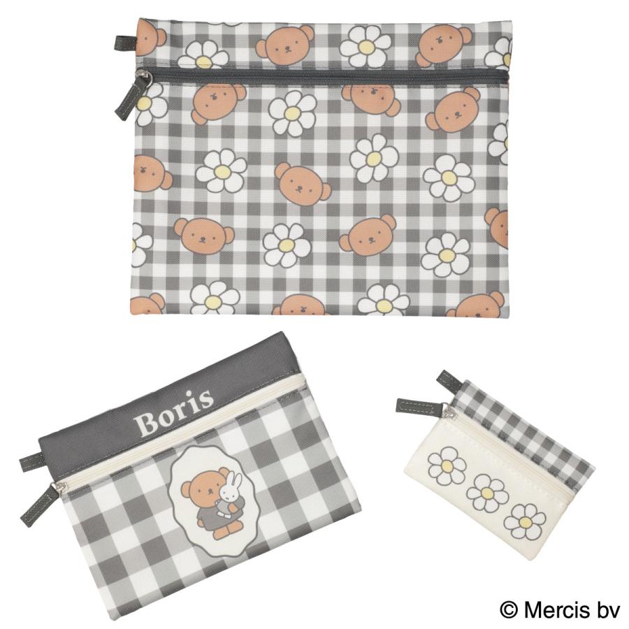 MIFFY© 3in1 Pouch Set Checker (Japan Edition)