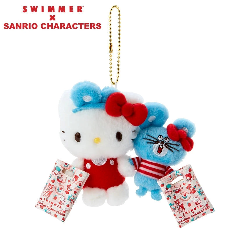 SANRIO x SWIMMER© Plush Keychain