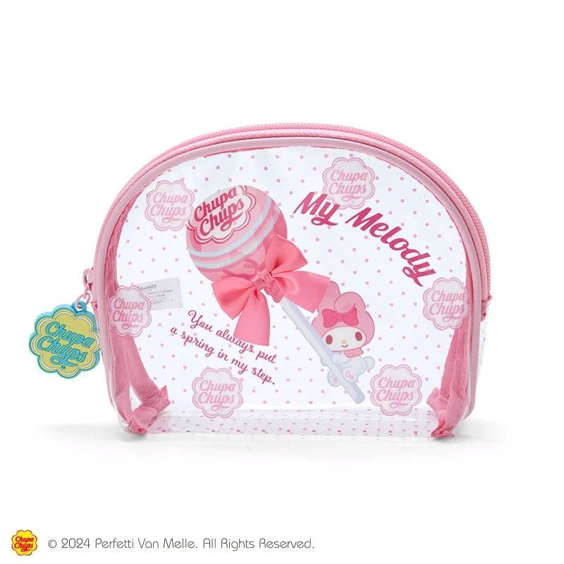 SANRIO© Character Chupa Chups Clear Pouch (Japan Limited Edition)